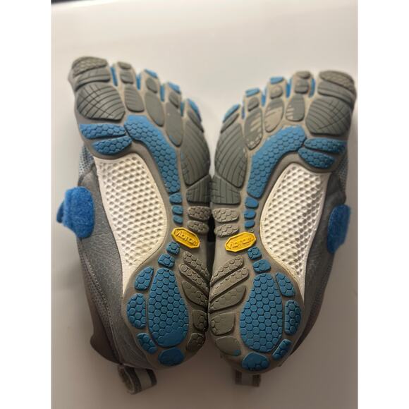 Vibram FiveFingers Women’s Size 37 Barefoot Running Shoes – Sky Blue & Gray - Picture 3 of 4
